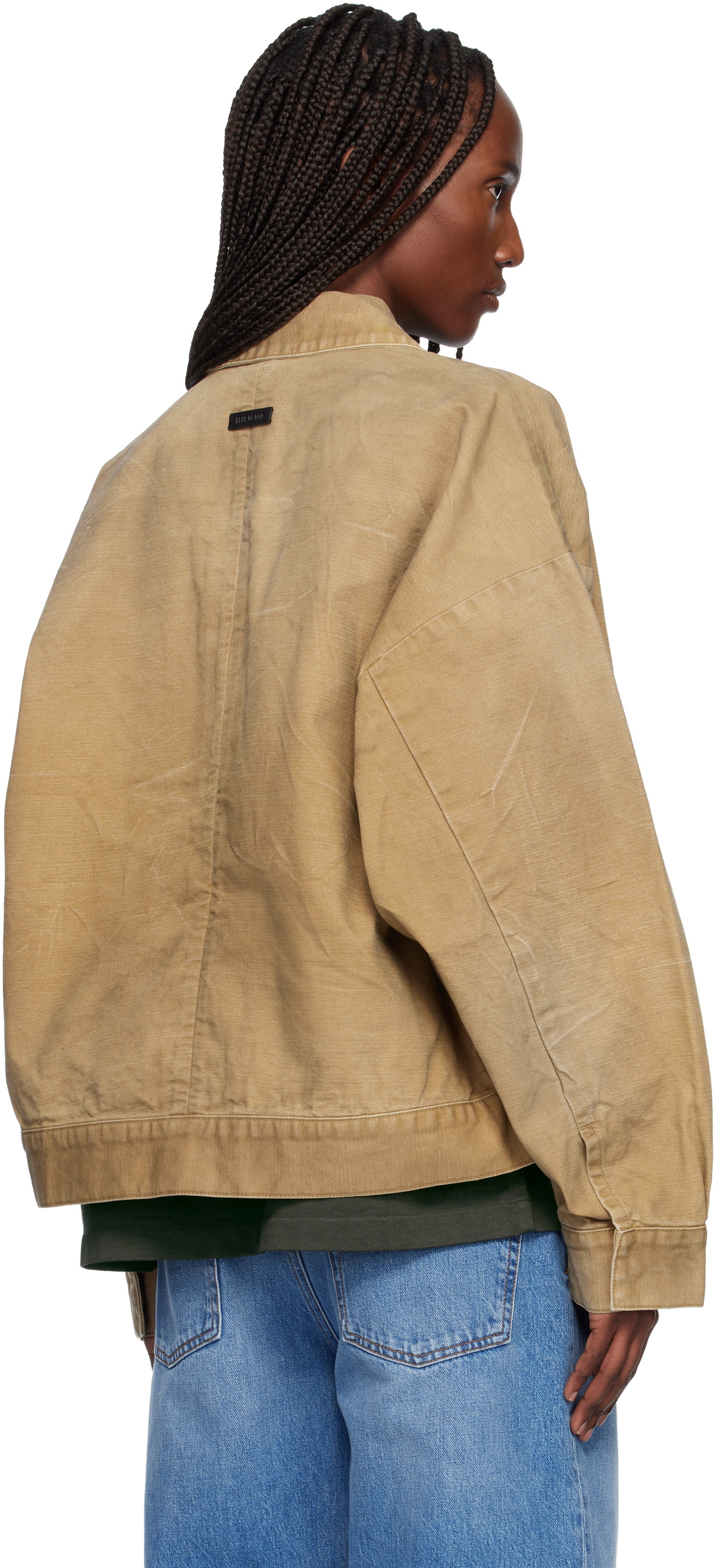 Fear of God Tan Canvas Utility Jacket