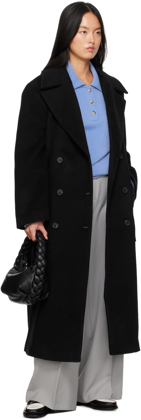 Elleme SSENSE Exclusive Black Boyfriend Coat