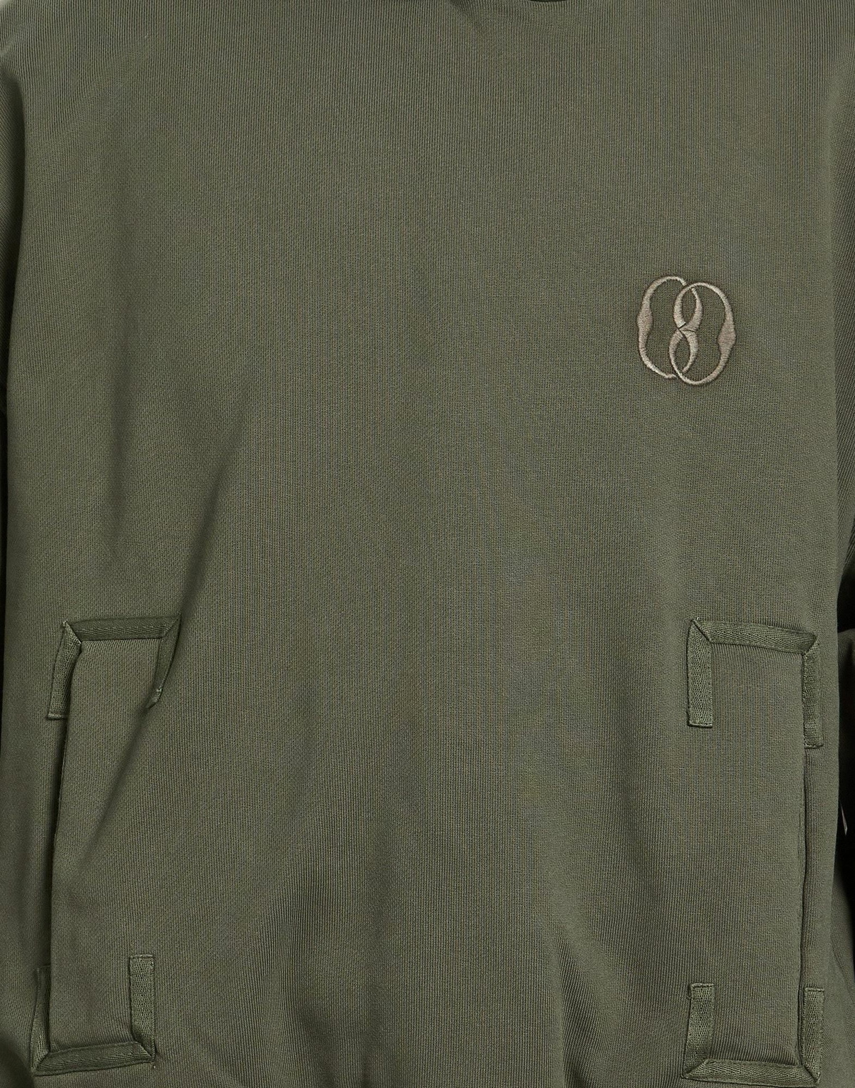 Bally Mens Sweatshirt Military in Green
