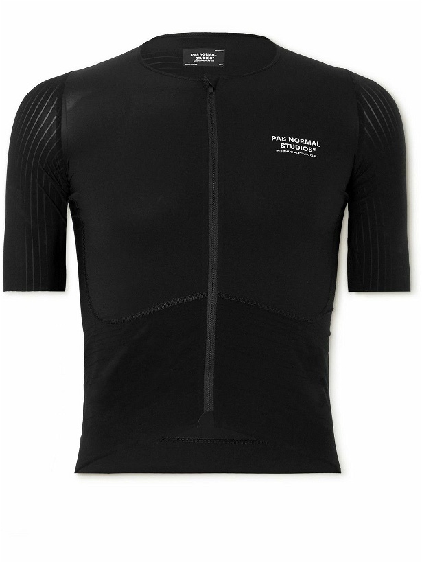 Photo: Pas Normal Studios - Mechanism Pro Logo-Print Cycling Jersey - Black