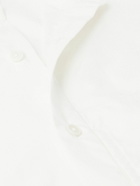 Amomento - Cotton and Silk-Blend Poplin Shirt - White