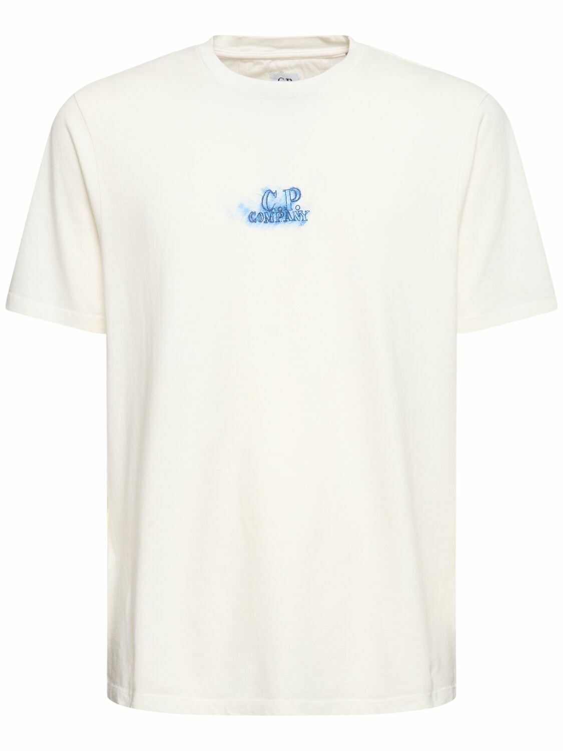C.P. COMPANY 24/1 Jersey Pencil Effect T-shirt C.P. Company
