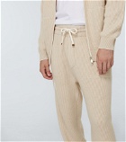 Brunello Cucinelli - Ribbed-knit cashmere sweatpants