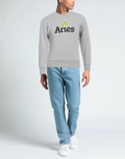 Aries Mens Sweatshirt in Grey