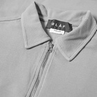 Olaf Hussein Long Sleeve Zip Polo