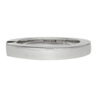 ALMOSTBLACK Silver Band Ring