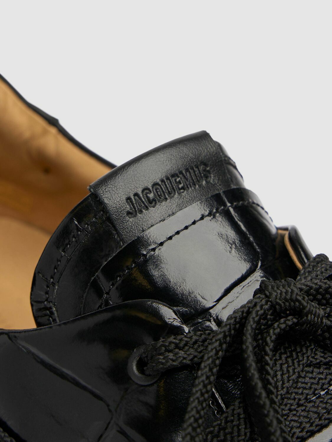 JACQUEMUS Les Batto Leather Loafers Jacquemus