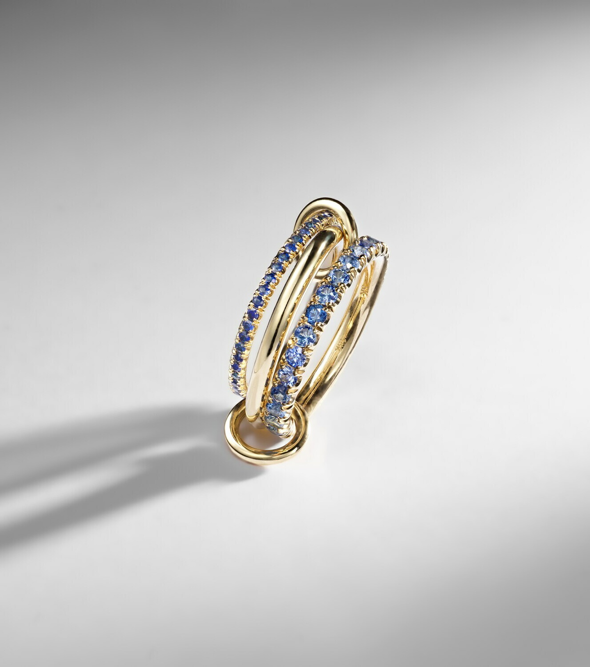 Spinelli Kilcollin Norah 18kt gold ring with sapphires