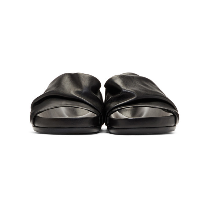 Rick Owens Black Mobius Granola Sandals Rick Owens