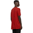 11 by Boris Bidjan Saberi Red Dye T-Shirt