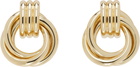 ANINE BING Gold Triple Knot Earrings