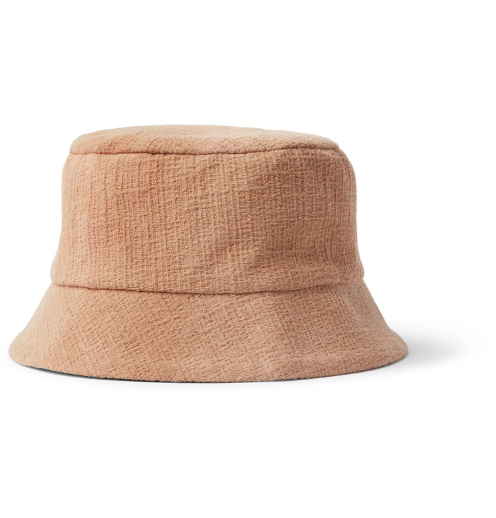 Photo: Séfr - Cotton-Blend Bucket Hat - Neutrals