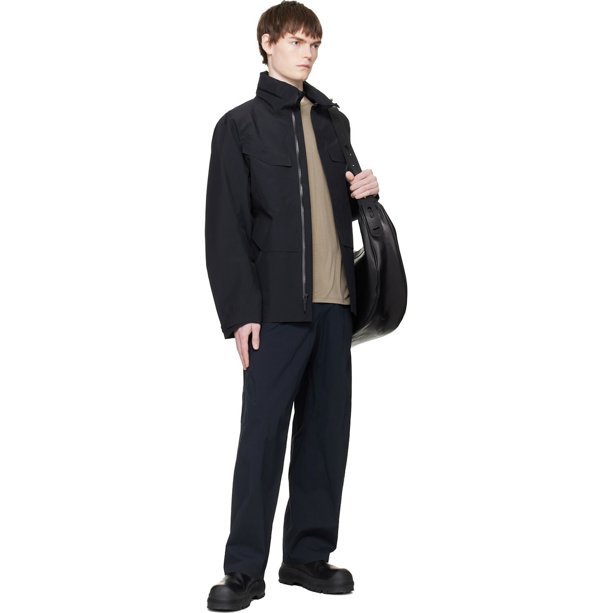 Veilance Black Field Jacket