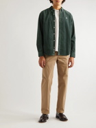 Carhartt WIP - Madison Button-Down Collar Cotton-Corduroy Shirt - Green