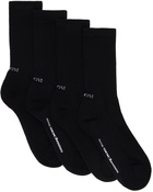 SOCKSSS Two-Pack Black Socks