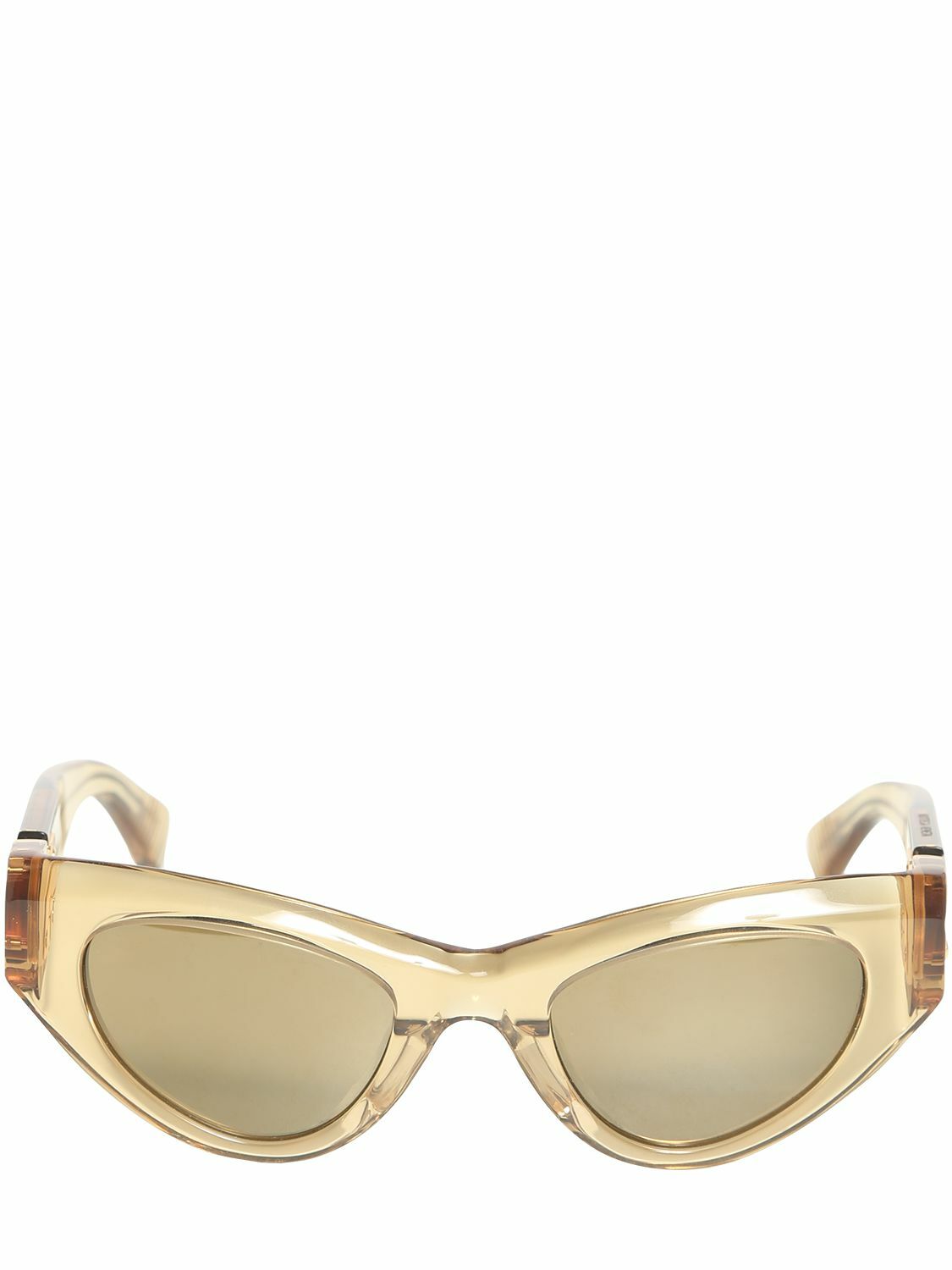 サングラス Bv1142s Cat Eye Sunglasses Bottega Veneta Bv1142s Women Yellow Geometric Sunglasses