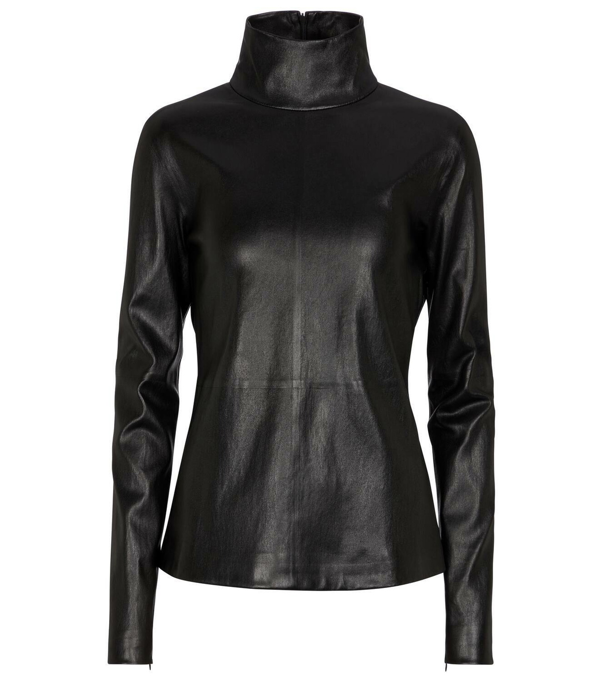 Bottega Veneta Turtleneck leather top Bottega Veneta