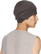 Rick Owens Gray Concordians Medium Beanie