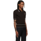 Wales Bonner Brown John Smedley Edition Blessings Polo
