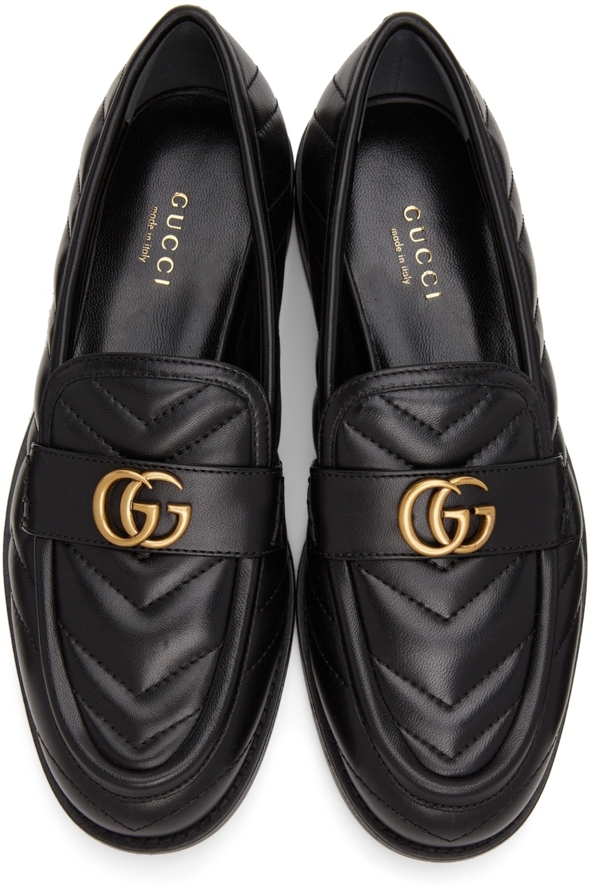 Gucci Black Double G Loafers Gucci