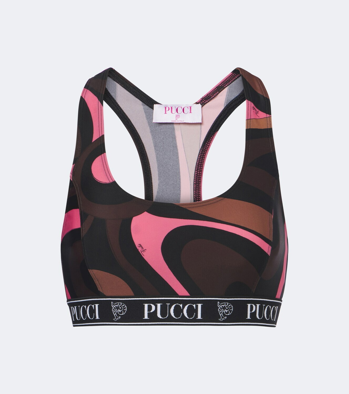 Pucci Marmo jersey sports bra