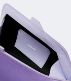 The Attico 8:30PM Small satin clutch