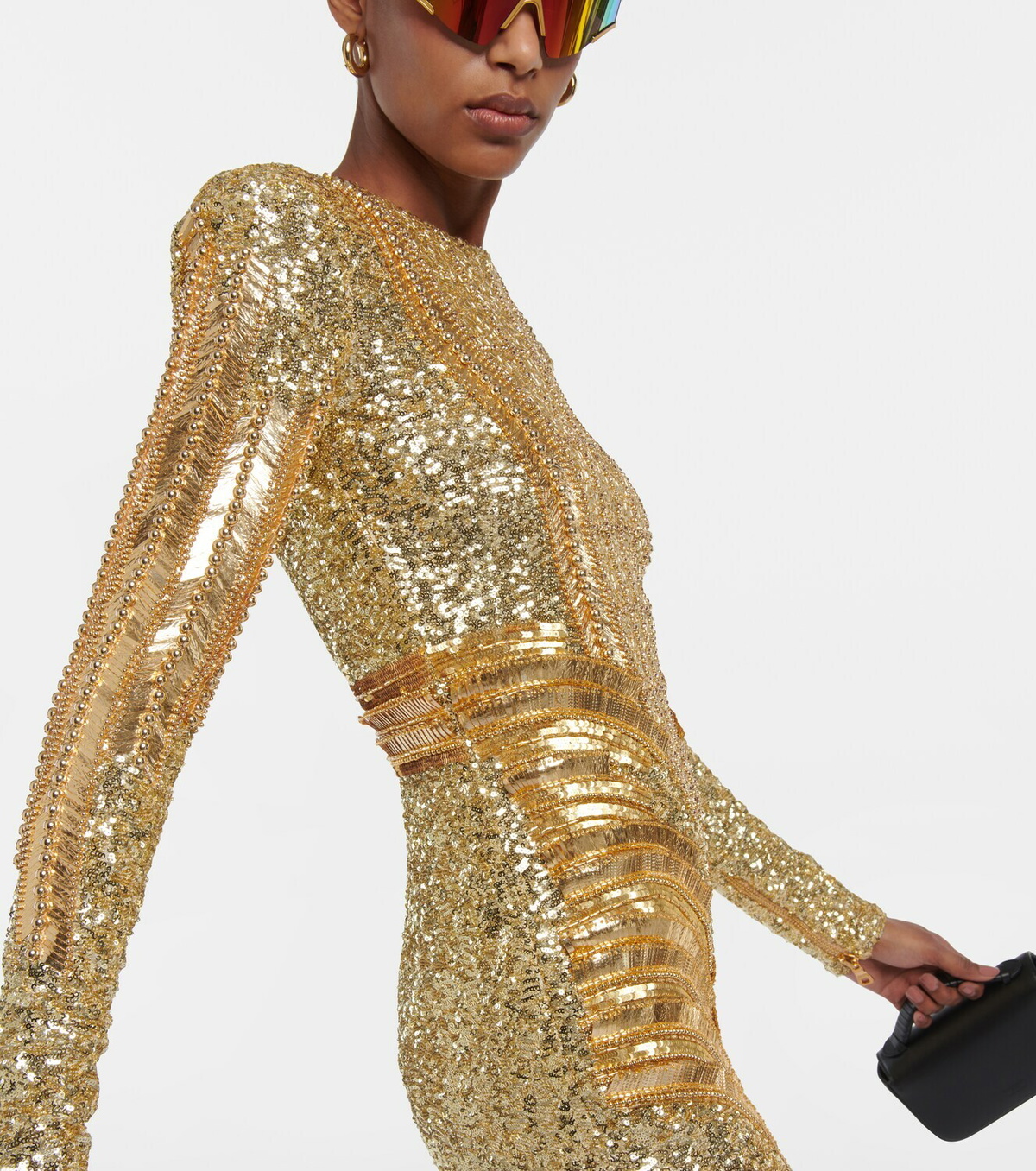 Balmain - Sequined minidress Balmain