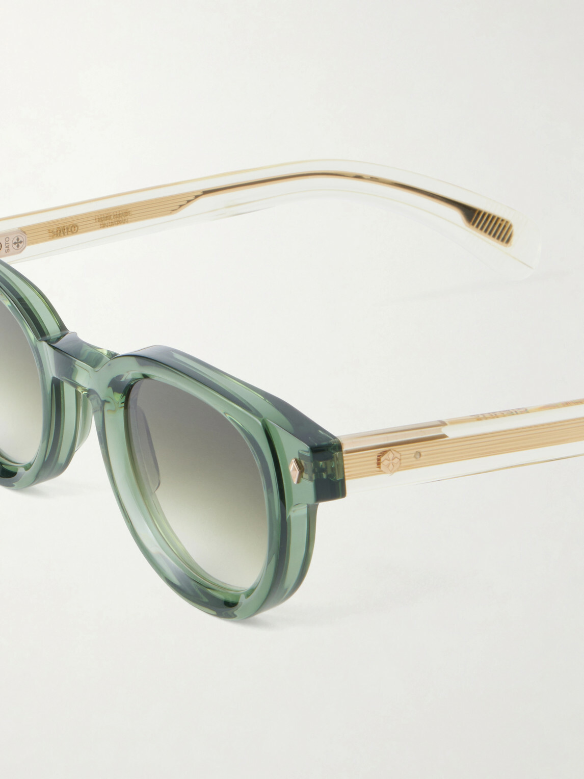 Sato - Gienna Spleen Round-Frame Acetate Round-Frame Sunglasses