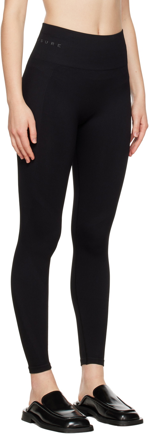 Max Mara Leisure Black Pirenei Leggings