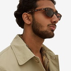 Oliver Peoples x Fai Khadra Sunglasses in Dark Mahogany/Burgundy