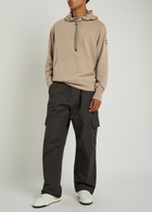 Canada Goose Huron Hooded Cotton Sweatshirt Beige
