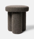 101 Copenhagen Big Foot bouclé stool