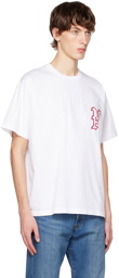 Neighborhood White Flocked T-Shirt