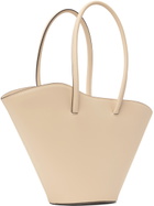 Little Liffner Beige Tall Tulip Tote