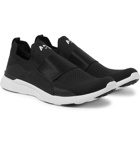 APL Athletic Propulsion Labs - TechLoom Bliss Slip-On Running Sneakers - Black