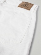 Polo Ralph Lauren - Sullivan Skinny-Fit Cotton-Blend Corduroy Trousers - White