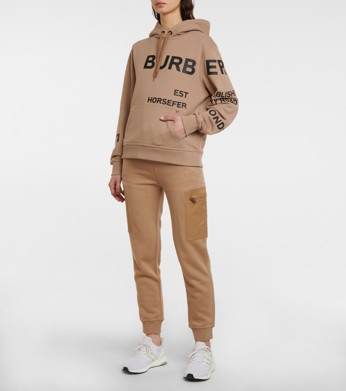 Burberry Logo embroidered jersey sweatpants Burberry