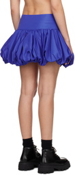 Marques Almeida Blue Puff Miniskirt