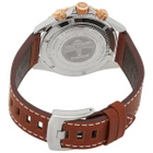 Edox Skydiver Chronograph Quartz Brown Dial Watch 10238 357RBRC BRIA