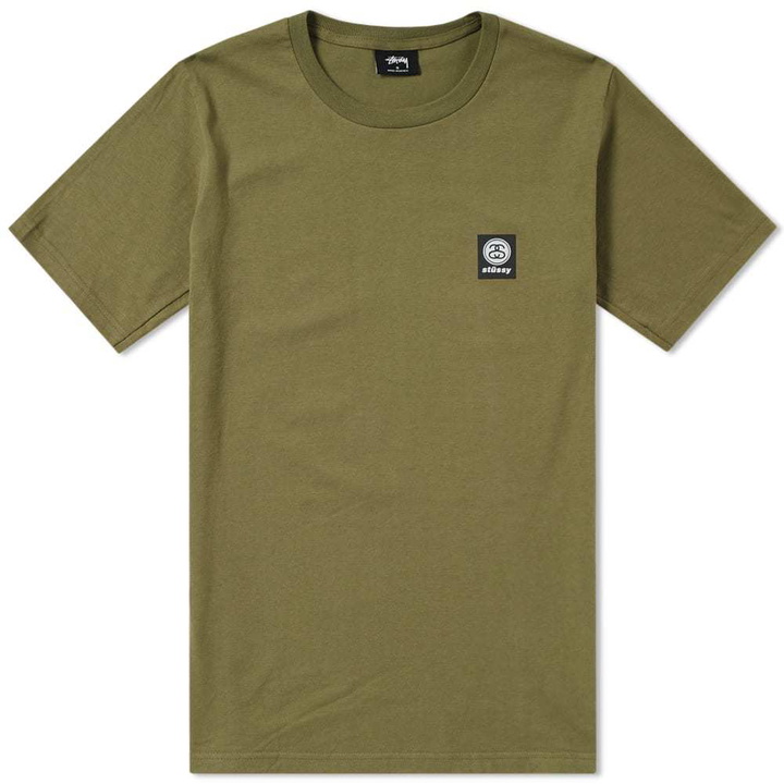 Photo: Stussy Logo Stamp Tee Green