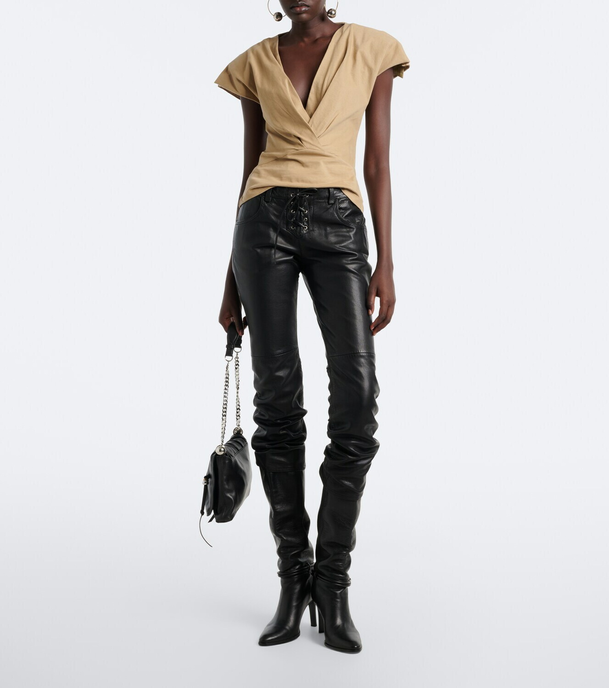 Isabel Marant Nadrine cotton jersey top