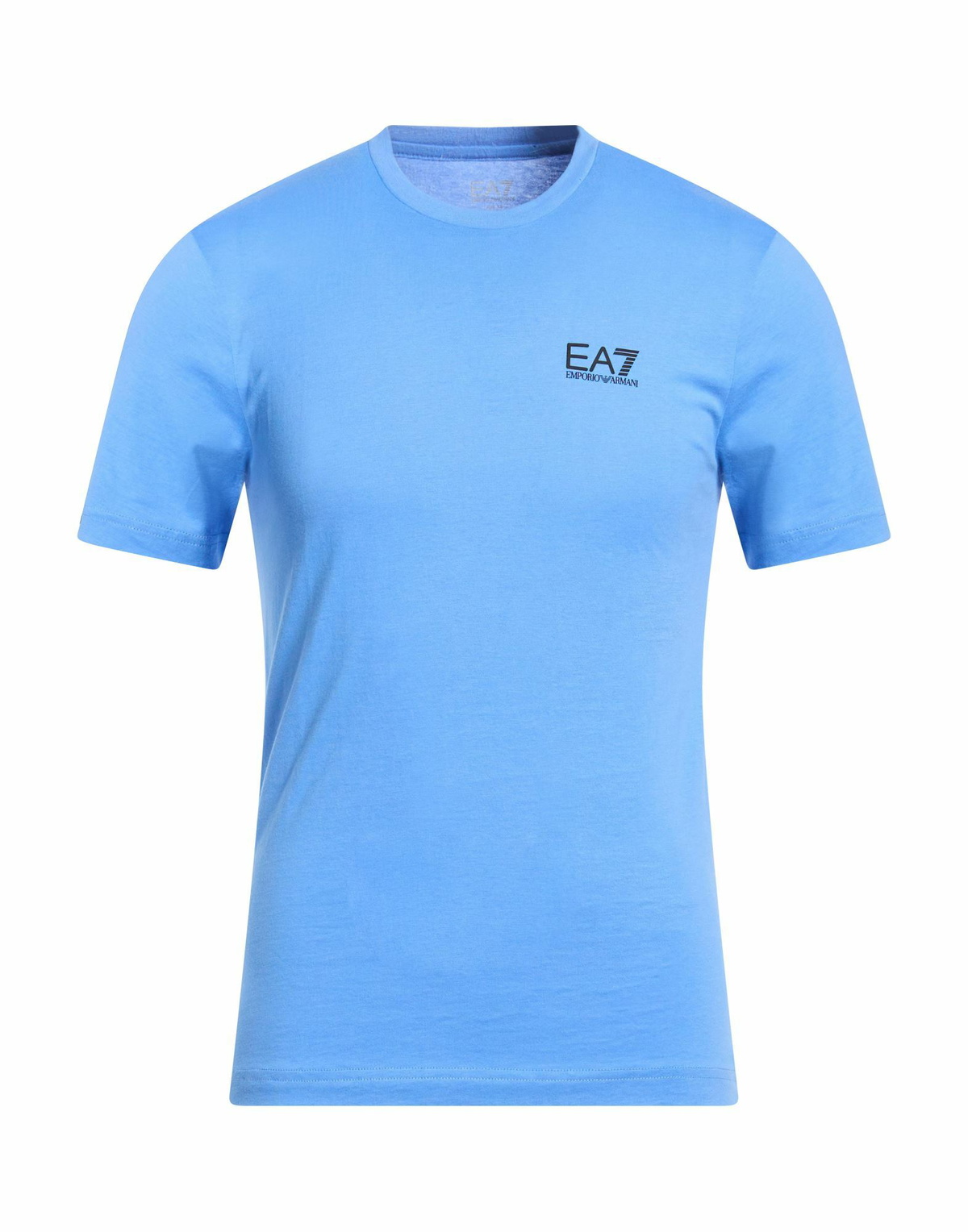 Ea7 Mens T-shirt Light in Blue