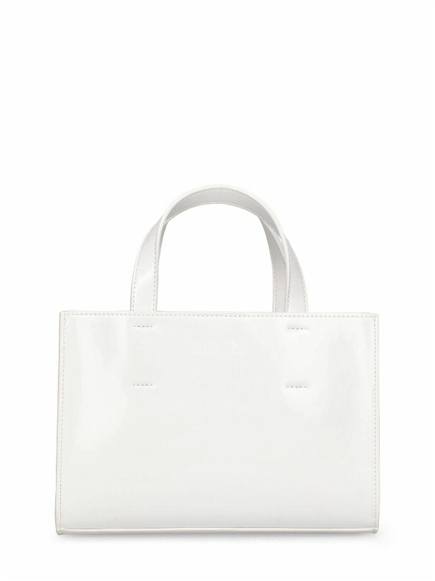 Photo: MSGM - Small Faux Leather Top Handle Bag