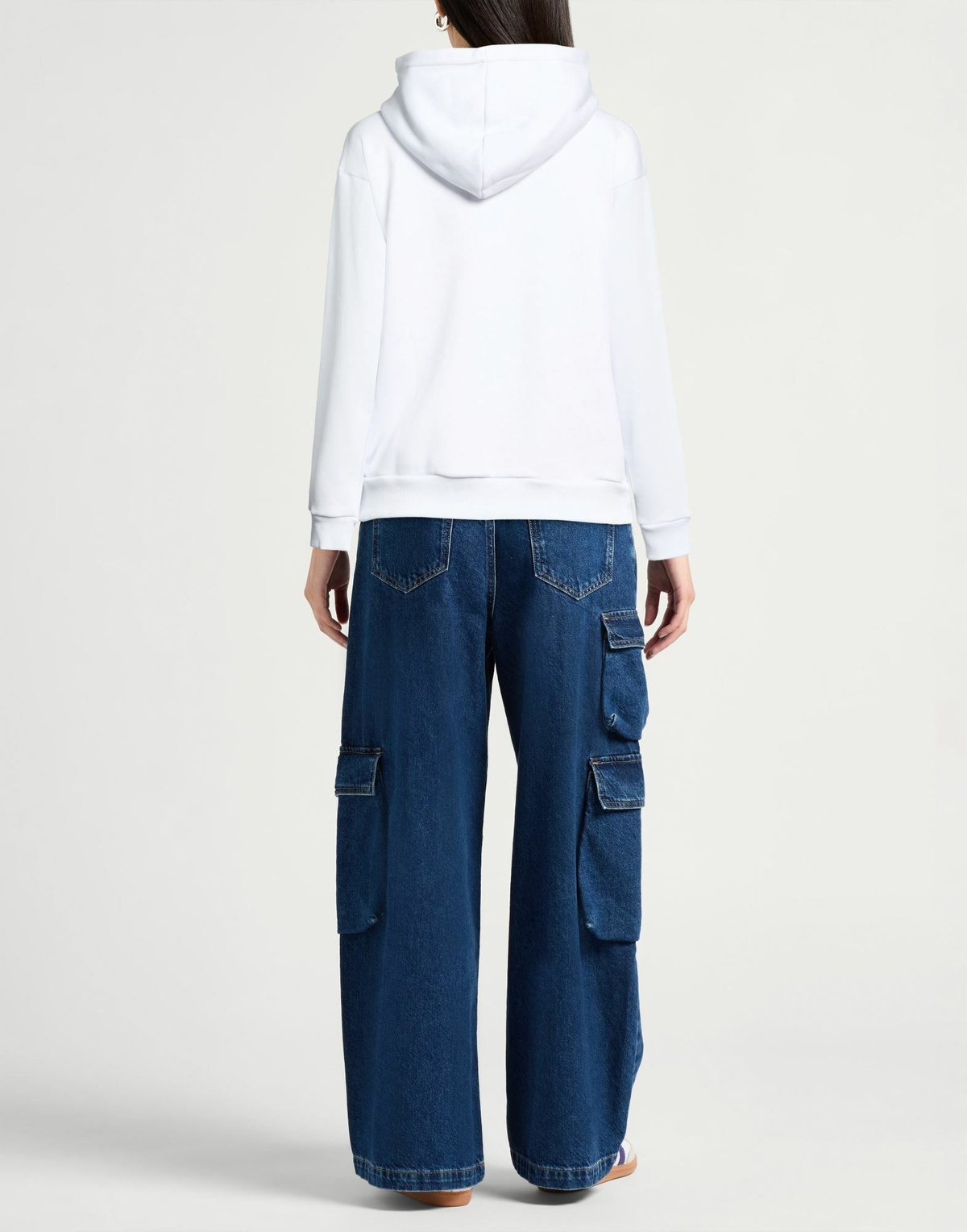 Shoe Womens Sweatshirt in White
