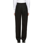 Jacquemus Black Le Pantalon Taille Haute Trousers