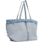 Alexander Wang Blue Punch Denim Large Tote