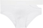 LGN Louis Gabriel Nouchi White Cutout Briefs