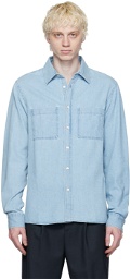 ANOTHER ASPECT Blue 'Another Shirt 5.0' Shirt