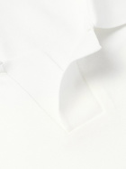 Club Monaco - Johnny Stretch-Cotton Piqué Polo Shirt - White