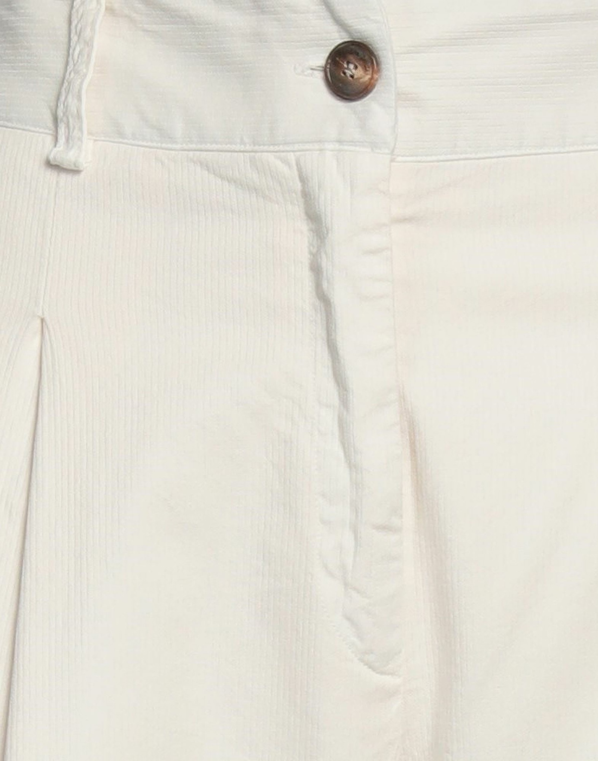 Alessia Santi Womens Pants Ivory